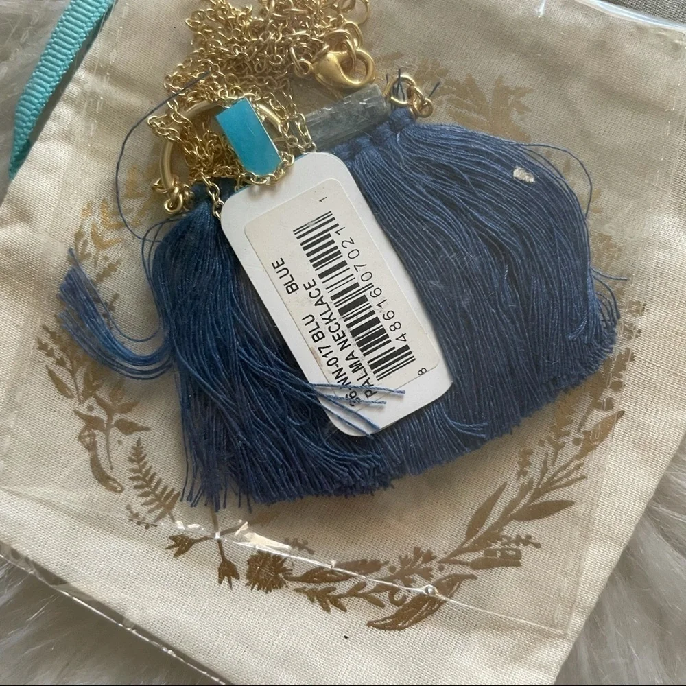 Anthropologie Shiraleah Palma fringe necklace